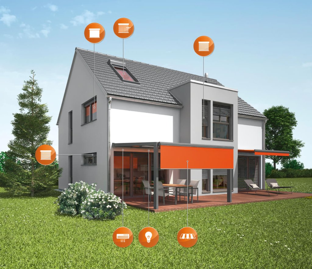 Elero Smart Home Illustration